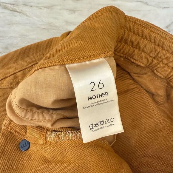 MOTHER SNACKS! The Munchie Nerdy Cargo Pants in wood thrush color size 26 NWT - Picture 7 of 12